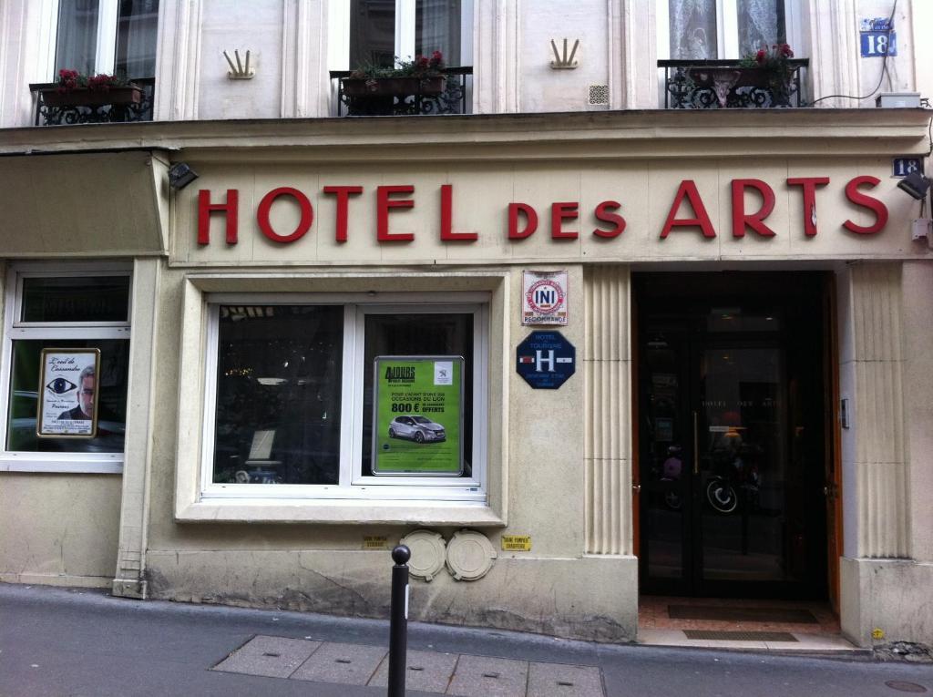Hotel Des Arts Paris Eksteriør bilde